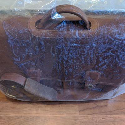 Coach Leather Messenger / Computer Bag