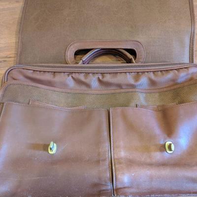 Coach Leather Messenger / Computer Bag