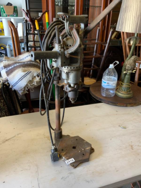 Vintage Black & Decker Drill Press Works! Lot 2132