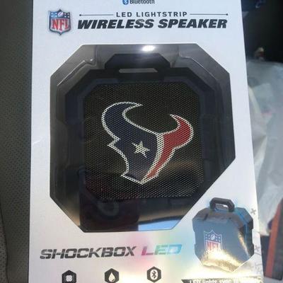 Houston Texans LED Shockbox Wireless Speaker