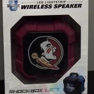 Shockbox LED Bluetooth Wireless Speaker Florida State Seminoles