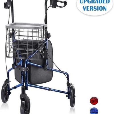 Health Line Upgraded 3-Wheel (Flame Blue) NEW