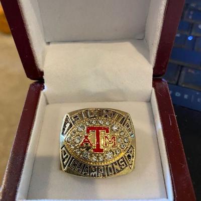 Texas A&M Aggies replica Big XII Championship Ring