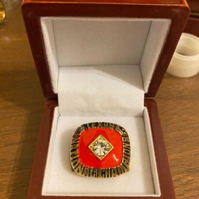 Texas Longhorns Roger Clemens NCAA Championship replica ring
