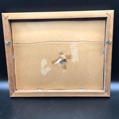 VINTAGE ADVERTISING PRINTS FRAMED, 11" X 9"