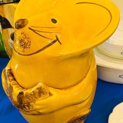 Vintage Mouse Cookie Jar