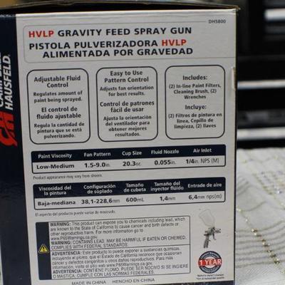 Lot 59: Gravity Feed Spray Gun w/ Box
