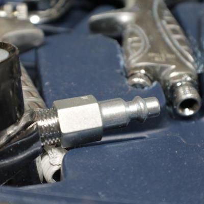 Lot 59: Campbell Hausfeld Spray Gun Kit w/ Organizer Case