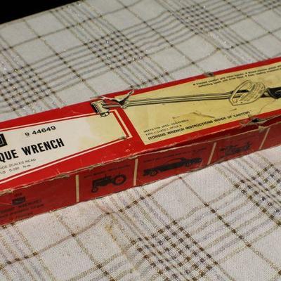 Lot 71: Vintage Searsâ„¢ Torque Wrench w/ Original Box - lightly used