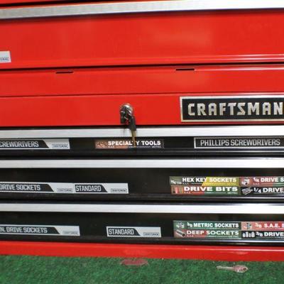 Lot 75: (2) Craftsmanâ„¢ Stacked Tool Tray Cases