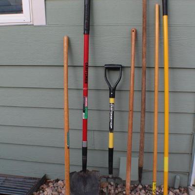 Lot 82: Large Assortment of Garden Tools