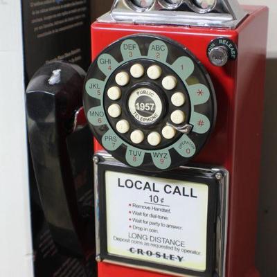 Lot 83: Reproduction Crosleyâ„¢ 1950's Pay Phone