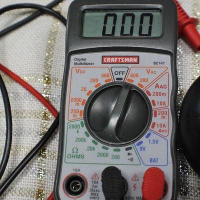 Lot 94: Compression Tester, Digital Multimeter & Coolant Tester BUNDLE