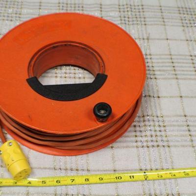 Lot 118: Cord Wheel w/ Power Cord Orange Case (Tested A+)
