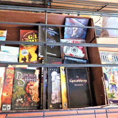 PC Computer Game Official Instructional Strategy Guide Manuals BOX LOT Two