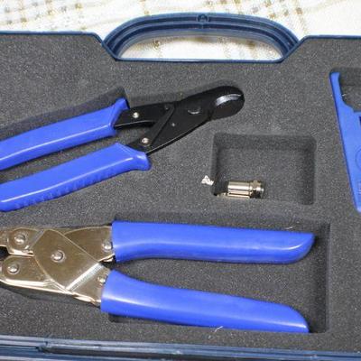 Lot 148: Cable TV Tool Kit w/ Protective Case