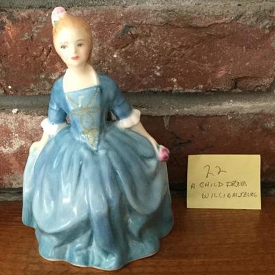 Royal Doulton A Child From Williamsburg Vintage 1963 England 22