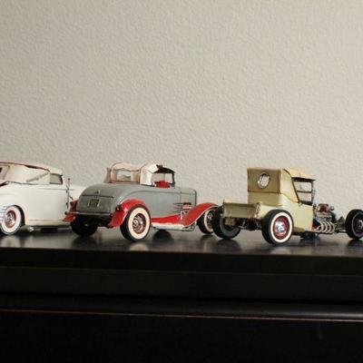 Lot 163: (3) Vintage Model Hot Rods Cars