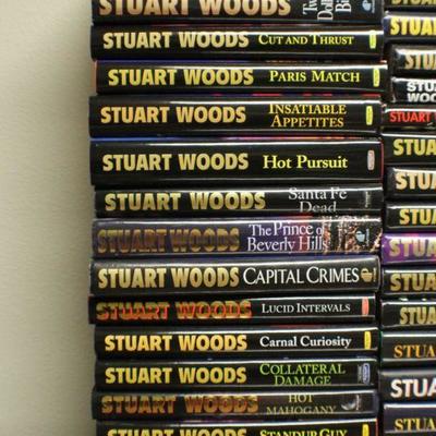 Lot 173: Huge Bundle of Stuart Woods Hardbacks #2