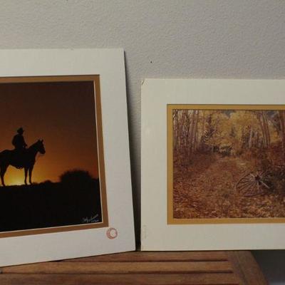 Lot 179: (2) Carol Bellymer Local COLORADO Subject Matter Prints (one still sealed) 