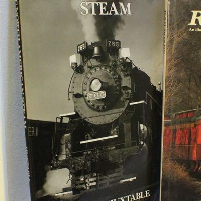 Lot 180: (6) Railroad Hardback Reference Books