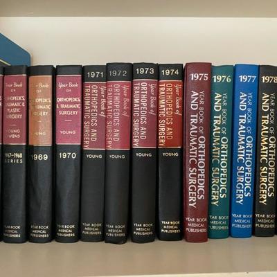 13 Volumes 1966-1979 Year Book of Orthopedics & Traumatic Surgery