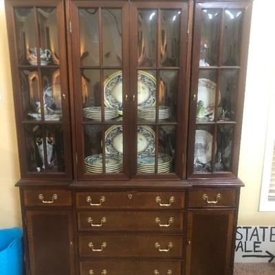 Lighted China cabinet 