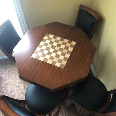 Tall poker/chess table 