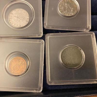 Vintage world war 2 German coin lot
