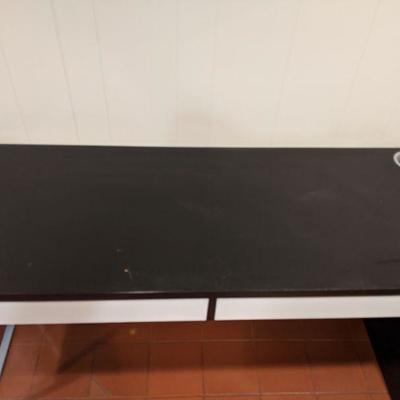 Black and White Desk