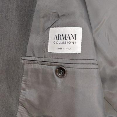 Gray Giorgio Armani Suit from Neiman Marcus