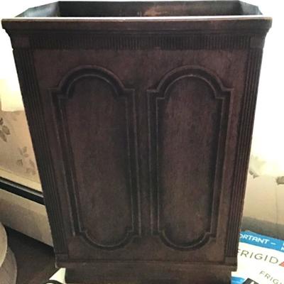 Mid Century Trash Barrel Small Bathroom Sized