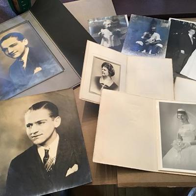Vintage Lot of old Black and White Photos