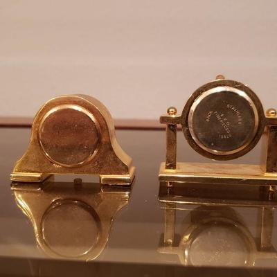 Lot 17: Miniature Clocks (2)