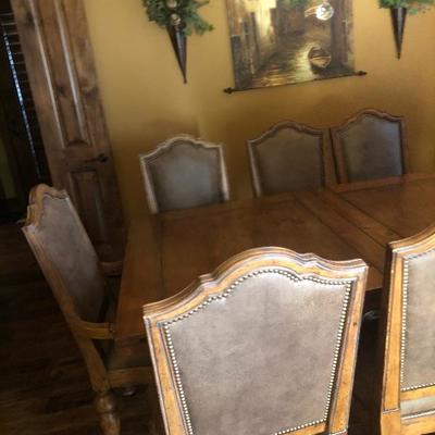 IMMACULATE SUSSAN HEAVY DINING SET 