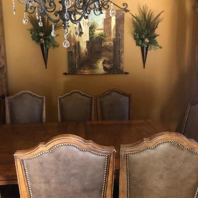 IMMACULATE SUSSAN HEAVY DINING SET 