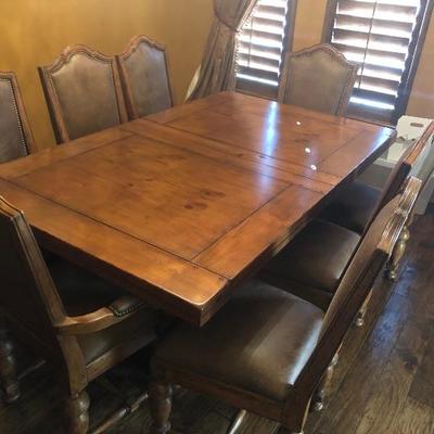 IMMACULATE SUSSAN HEAVY DINING SET 