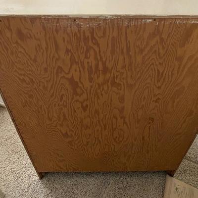 Vintage Solid Wood 4 Drawer Dresser