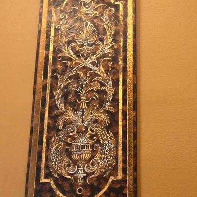 Hand painted on wood 