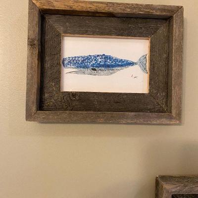 Art - Framed, Whale