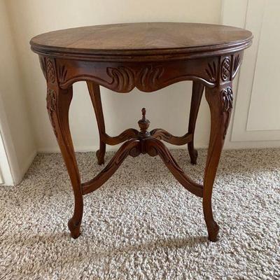 Small Round End Table or accent table