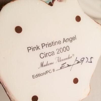 Lot #35  Madame Alexander Pink Angel figurine - new in box