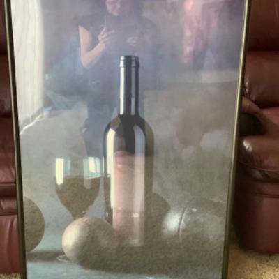 59. Wine Bottle Print