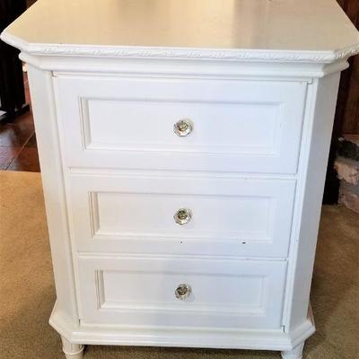 Lot #62 White Shabby Chic style Night Stand