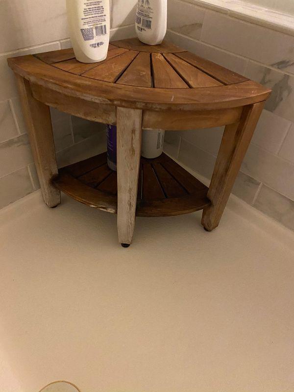 Shower Stool Teak
