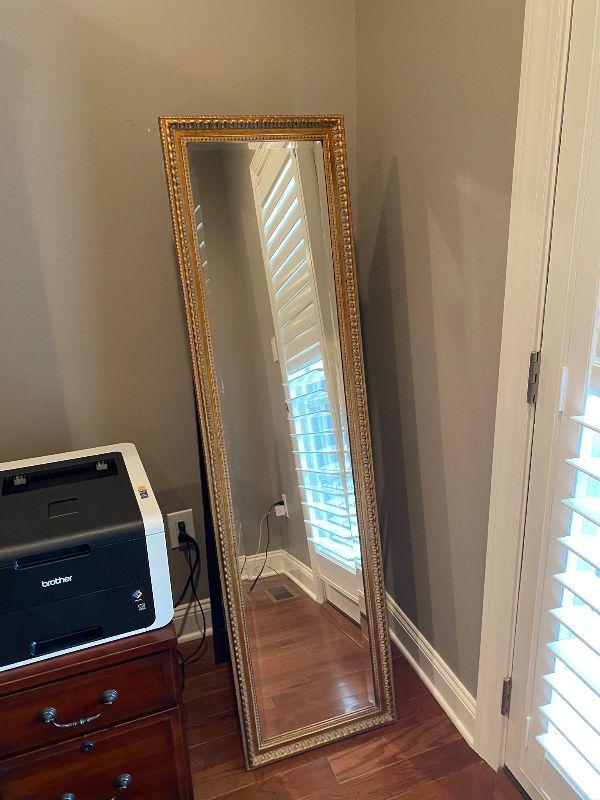 Mirror Full length, Gold Frame