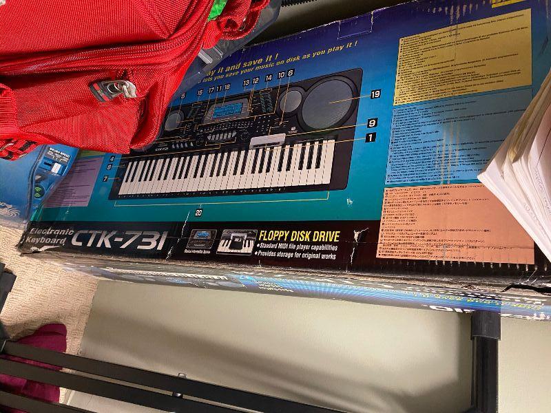 Keyboard - Casio CTK-731 | EstateSales.org