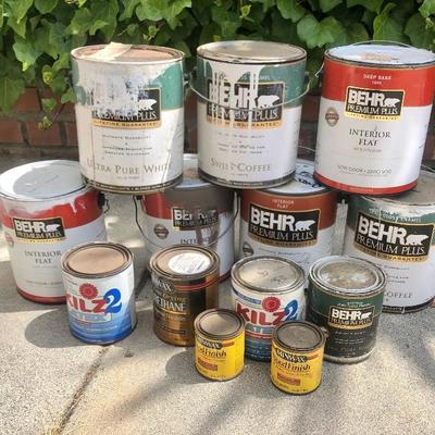 Household paint lot