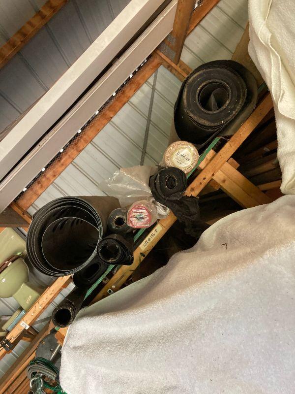 Landscaping mesh & tar paper