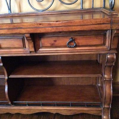 Stunning Iron and Wood Buffet